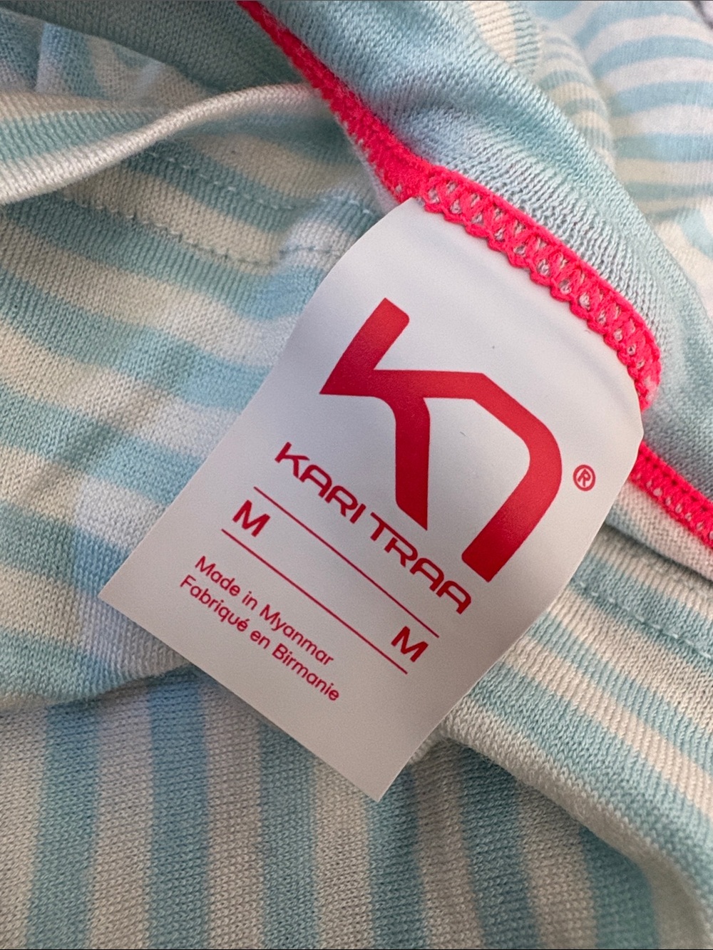 Kari TRAA 100% wool striped tank top - Picture 4 of 7
